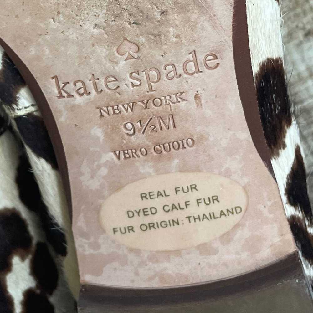 Kate Spade Carima Leopard Calf Hair Loafer Flats … - image 10