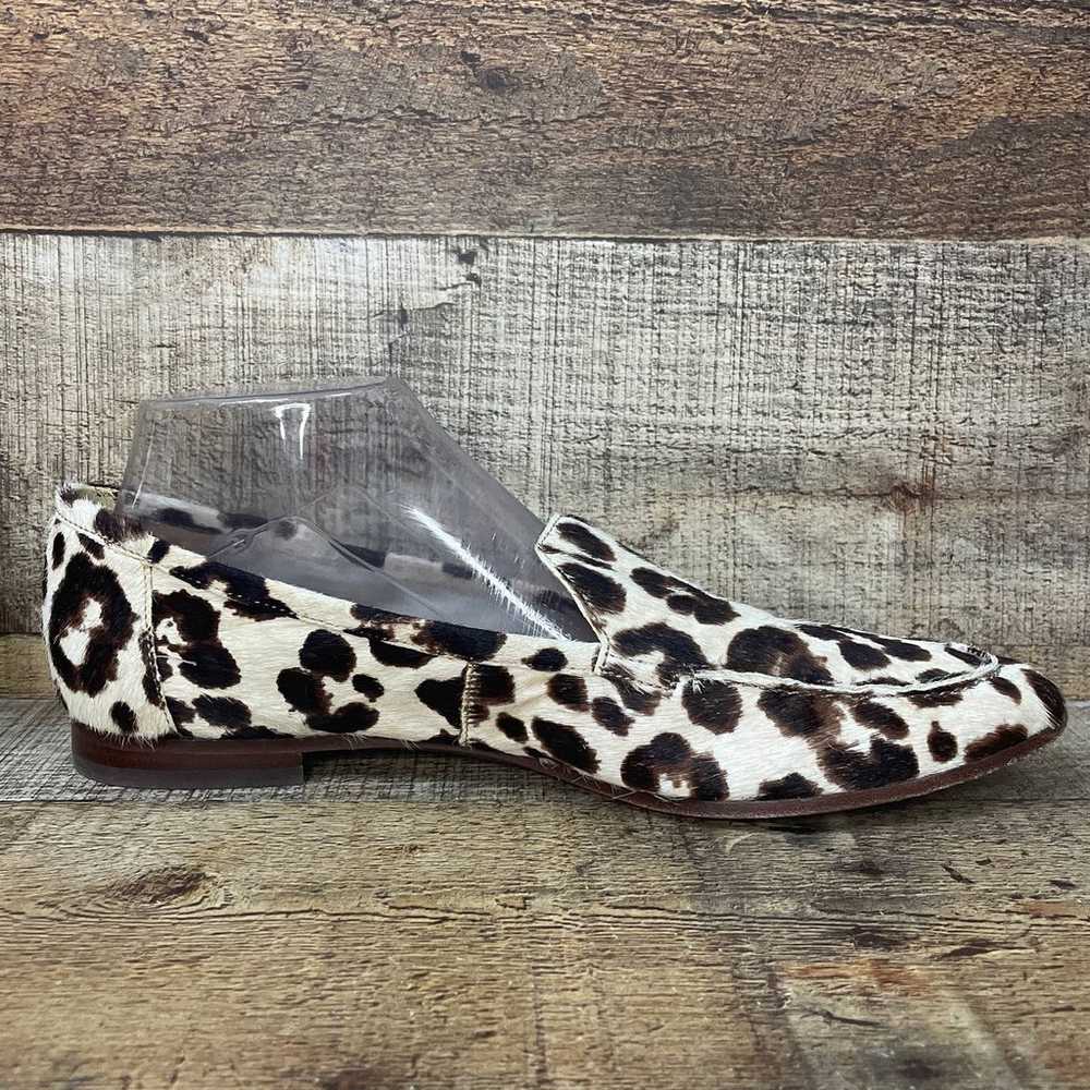 Kate Spade Carima Leopard Calf Hair Loafer Flats … - image 3
