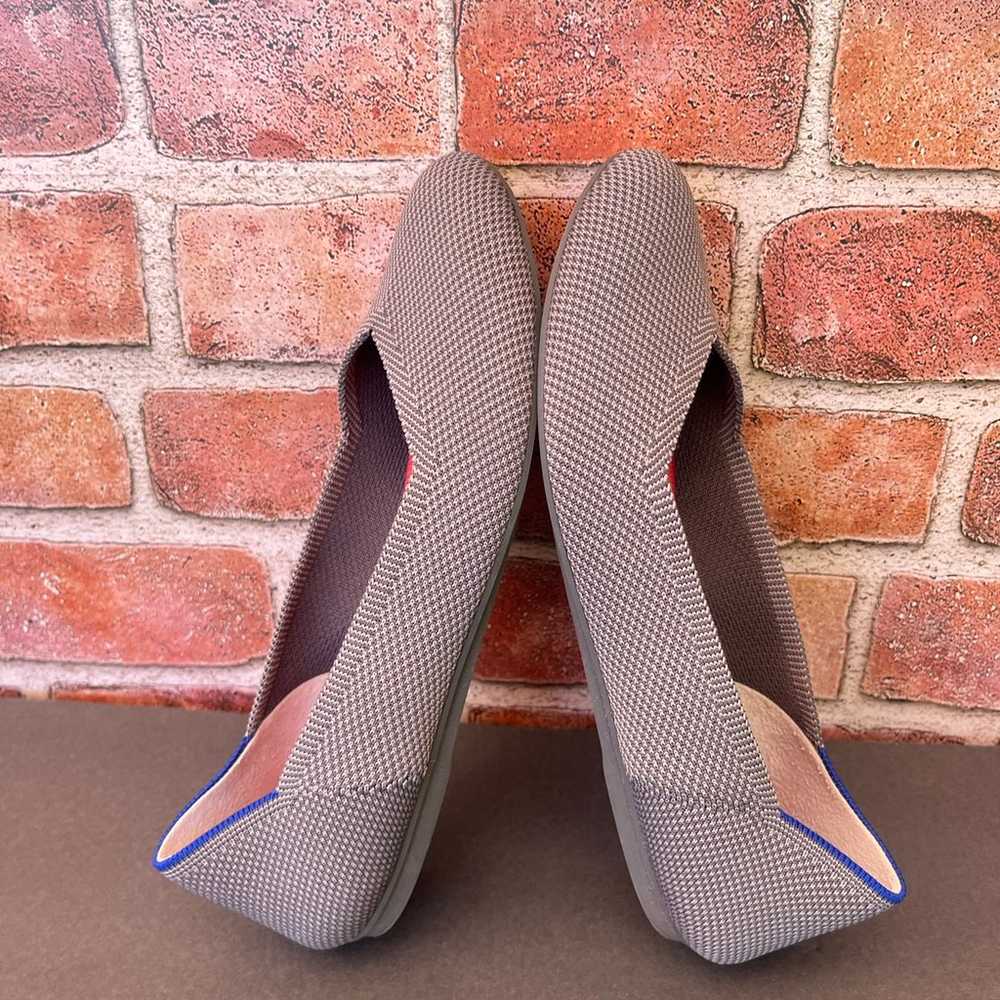 Rothy’s round toe grey flats Wo’s Sz 8.5 - image 6