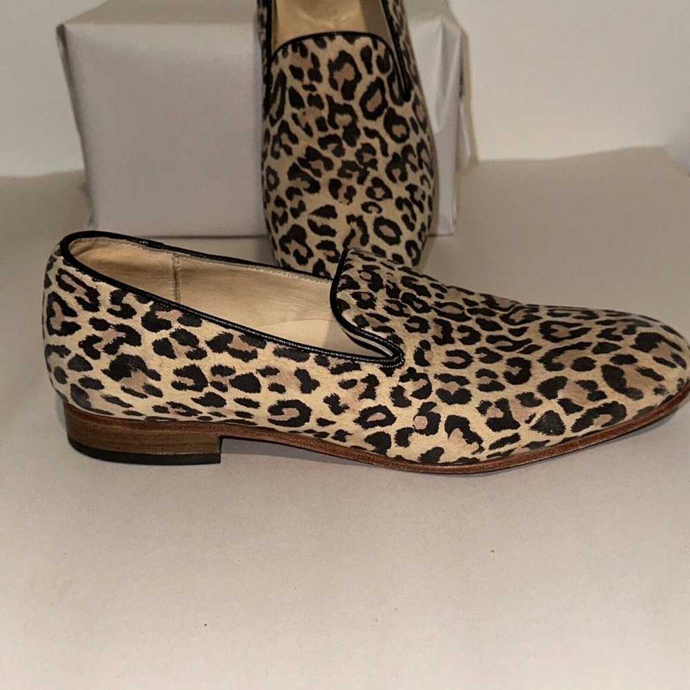 Dieppa Restrepo leopard -print Dandy loafers Size… - image 7