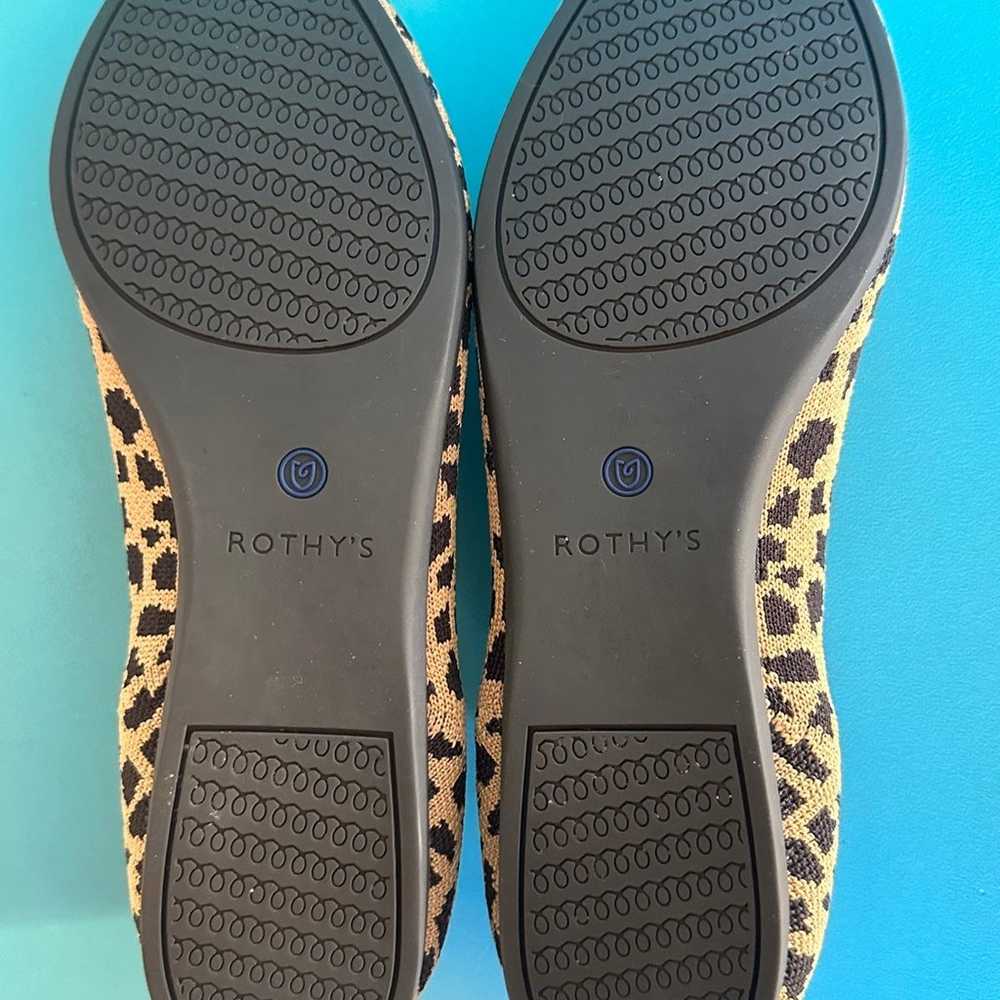 Rothy’s Leopard Point Flats with Box - image 3