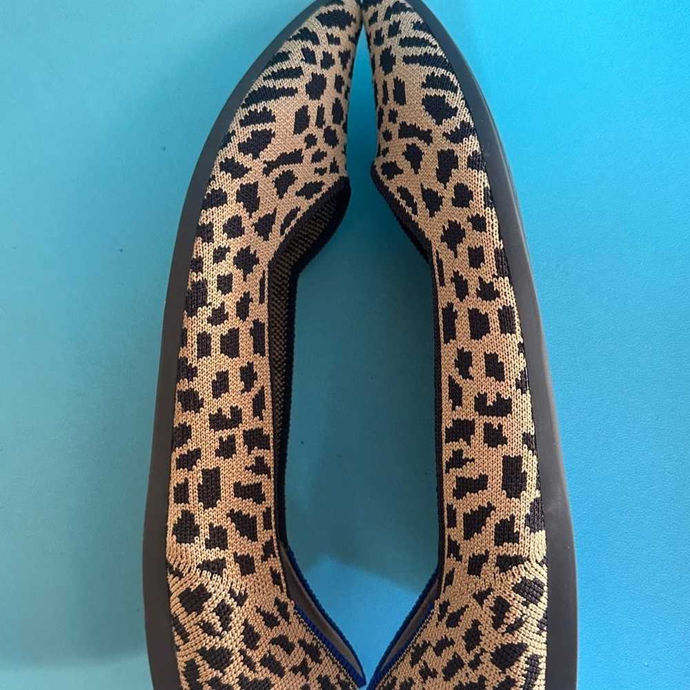 Rothy’s Leopard Point Flats with Box - image 4