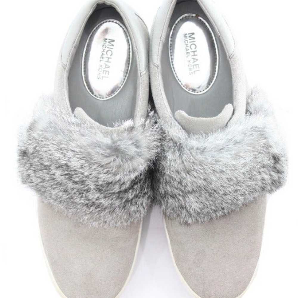 MICHAEL KORS Grey Slip on Sneakers - image 2