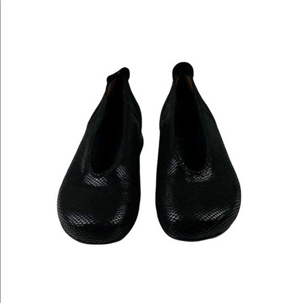 New!  Womens Wolky Ballet Shoe Black Reptile Shim… - image 3