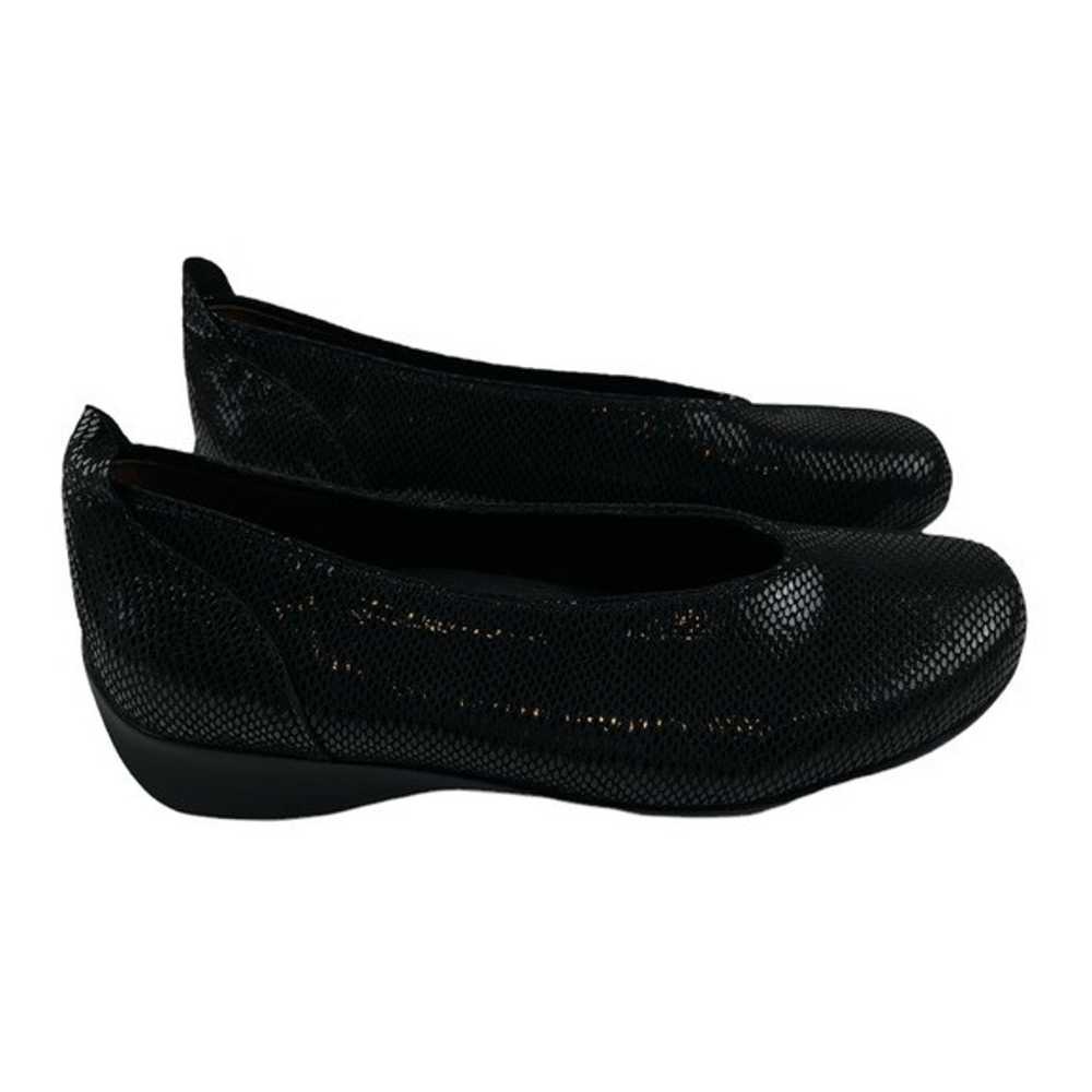 New!  Womens Wolky Ballet Shoe Black Reptile Shim… - image 7