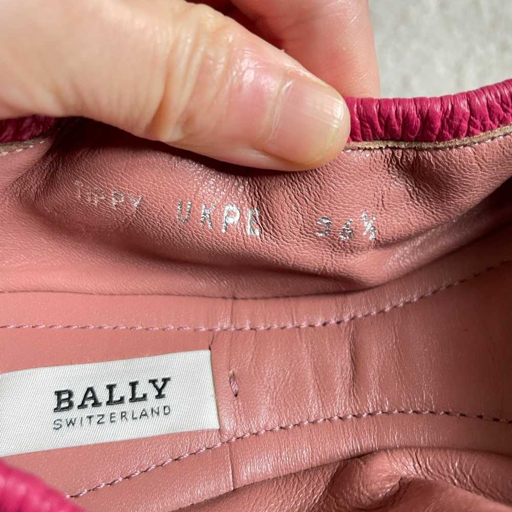 NIB Bally Calfskin Leather Ballet Flats 6.5 - image 6