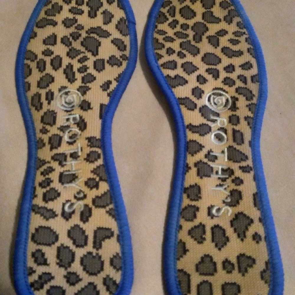 Rothy's Leopard Round Flats size 6 - image 10