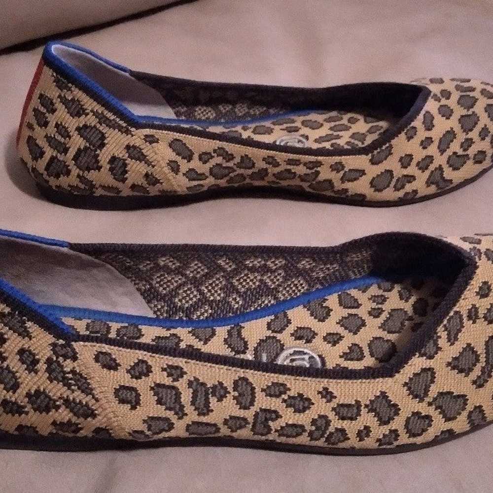 Rothy's Leopard Round Flats size 6 - image 4