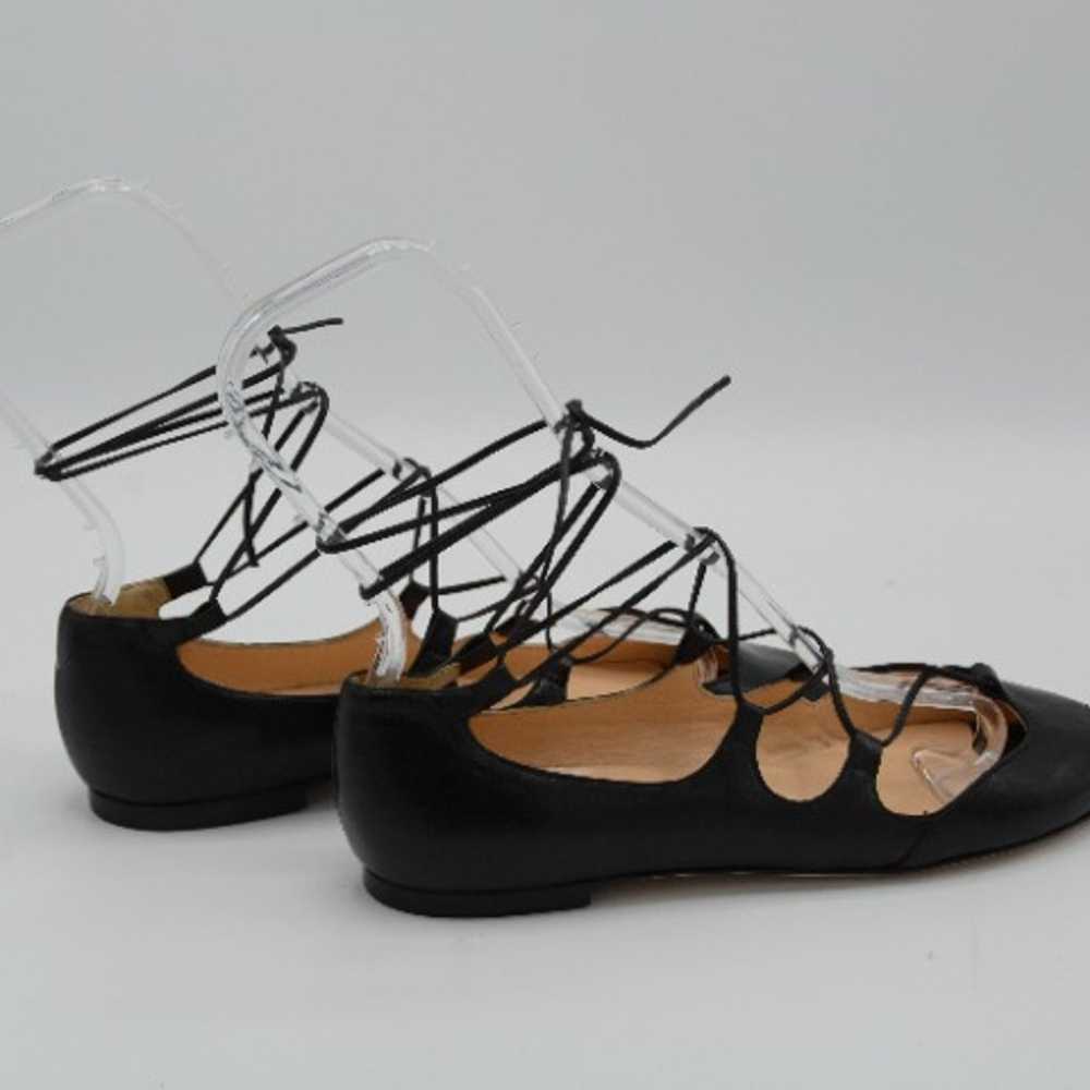 Gabriella Leather Flat Lace-up Shoes - image 3