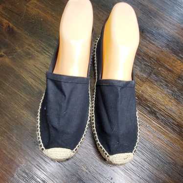 cousu main black espadrilles shoes 41 - image 1