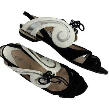 Nicholas Kirkwood Sz 10 Italy Flats Shoes Womens … - image 1