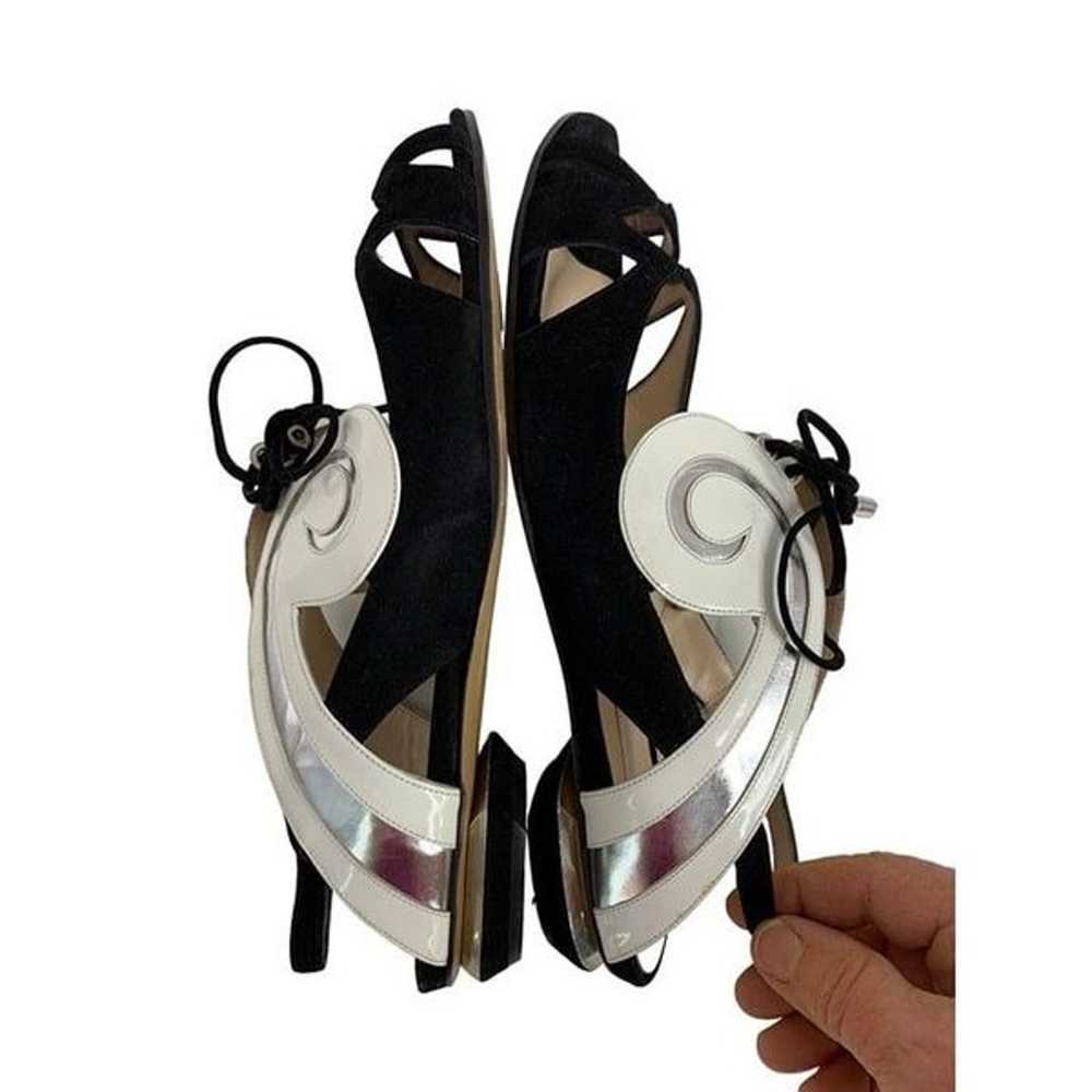 Nicholas Kirkwood Sz 10 Italy Flats Shoes Womens … - image 5