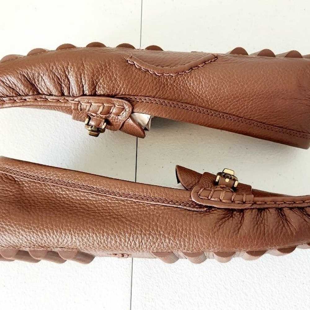 Coach Crosby Driver Leather Flats - image 8