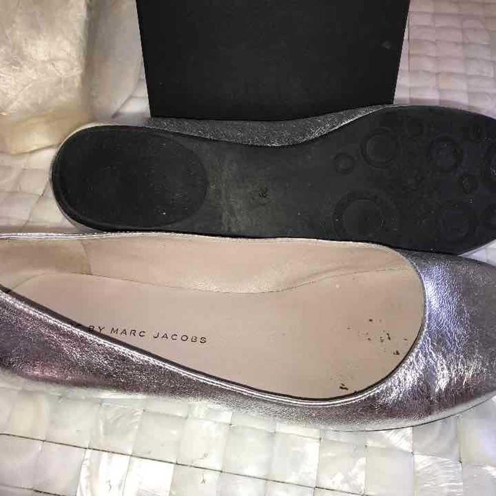 Marc by Marc Jacobs silver flats - image 4