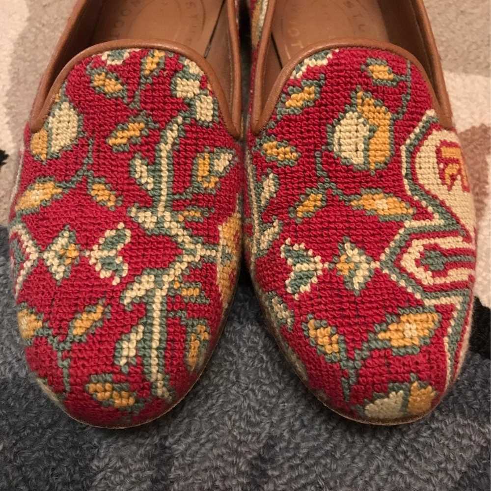 Stubbs & Wootton Needlepoint Flats EUC 6 - image 2