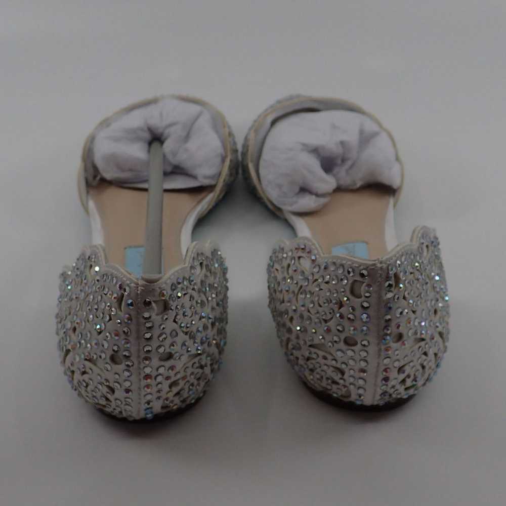 Betsey Johnson Sparkle Flat Shoes 6 - image 3