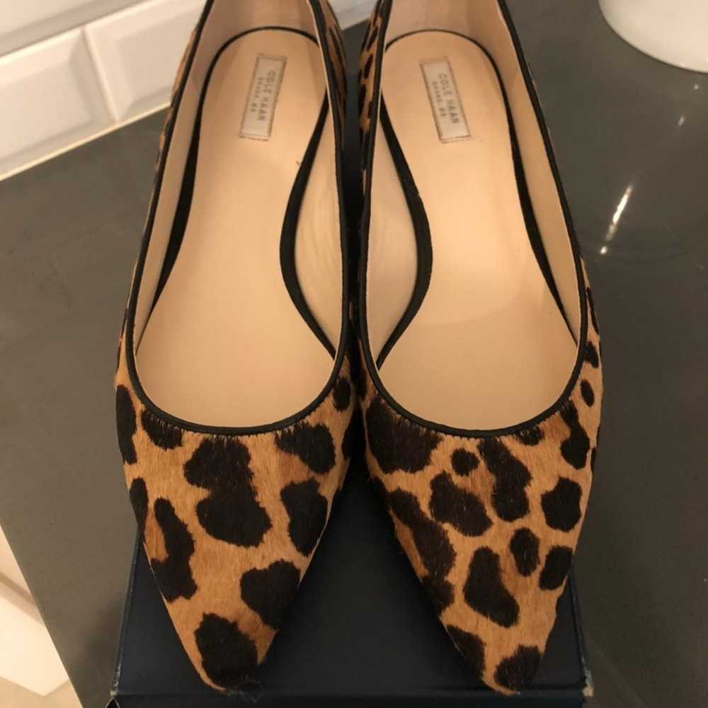 cole haan vesta leopard flats - image 3