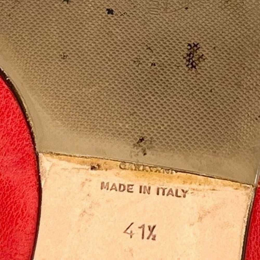 Vintage VALENTINO Peep Toe Flats - image 9