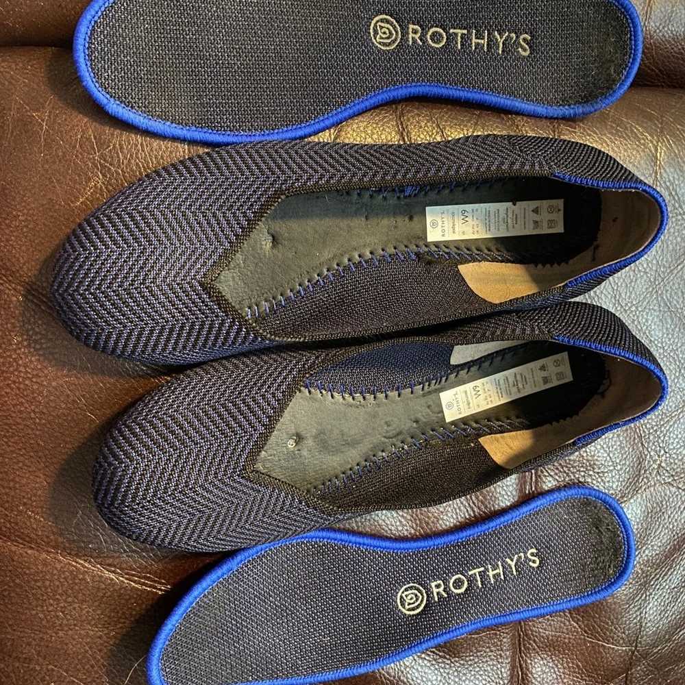 Rothy’s Blue Womens Shoes, size 9 - image 3