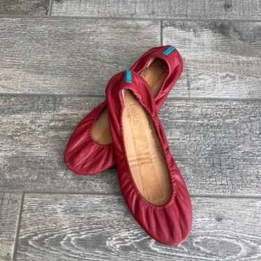 Tieks Ballet Flats - Cardinal Red size 7 - image 1