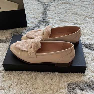 J. Crew Academy Loafer With Fur - image 1