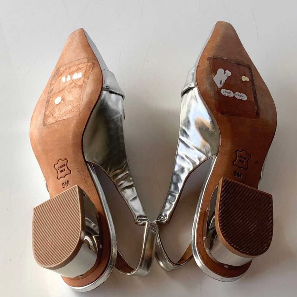 Tory Burch Sadie Metallic Slingback 5M - image 11