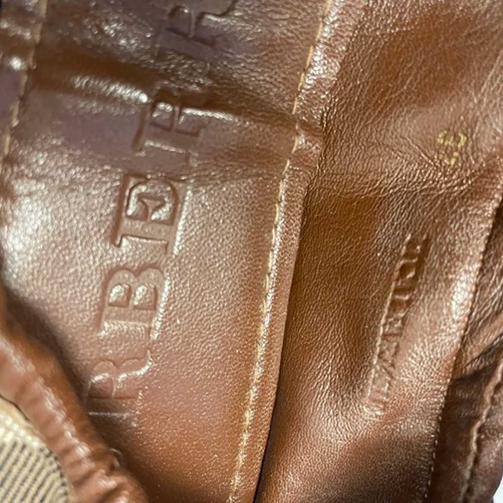 Burberry Leather/Canvas Nova Check Multi-Buckle B… - image 8