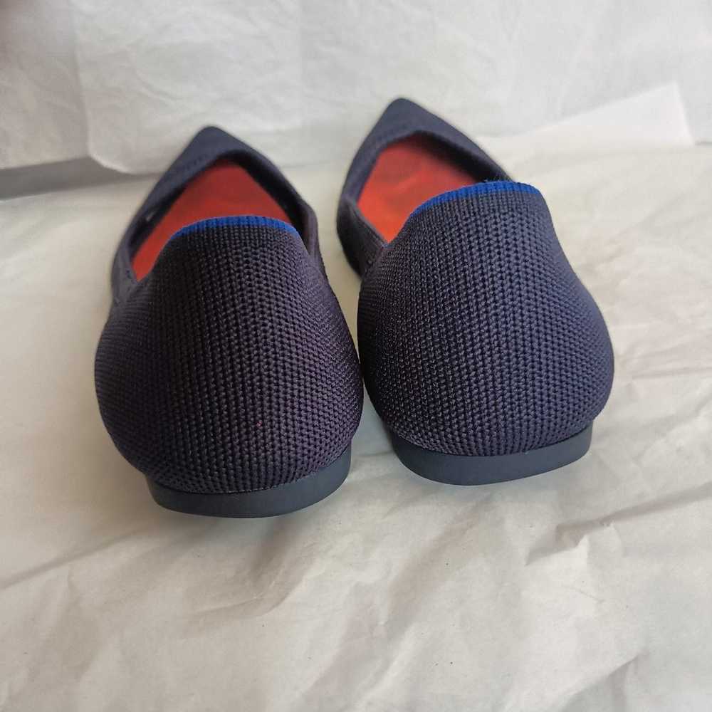 rothys flats mattice Rare flat blue size 9 - image 12