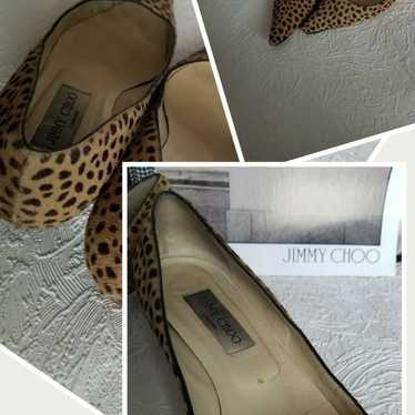 Jimmy Choo Animal Print Flats - image 1