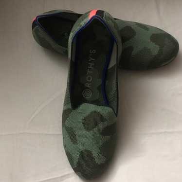 rothys camo flats