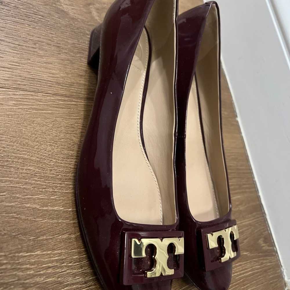 Tory Burch Shoes Womens 6.5 Gigi Dress Pumps Burg… - image 4