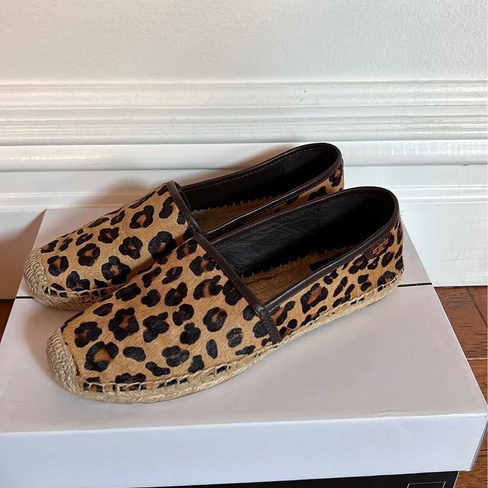 Tory Burch Leopard Print Espadrille Flats - image 1