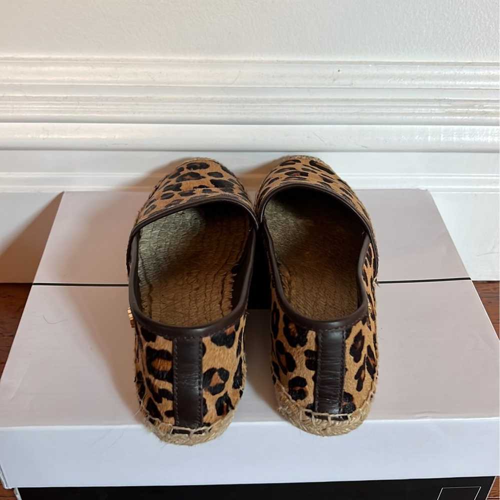 Tory Burch Leopard Print Espadrille Flats - image 3