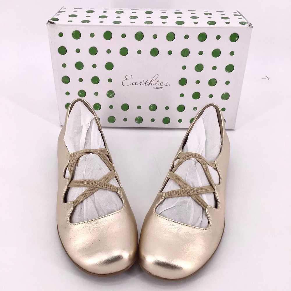 NIB Earthies By Earth Clare Gold Premium Soft Lea… - image 2