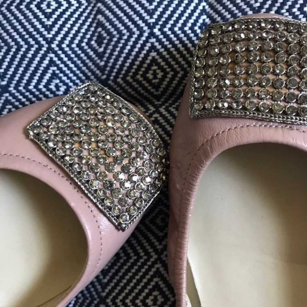 Ivanka Trump Ballerina flats pink shoes - image 3