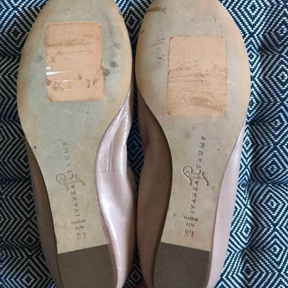 Ivanka Trump Ballerina flats pink shoes - image 6