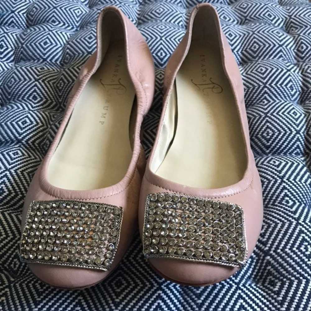 Ivanka Trump Ballerina flats pink shoes - image 9