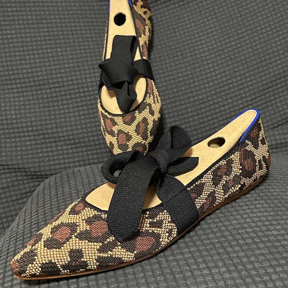 Rothy's Mary Jane Wildcat Point Womens Leopard Pr… - image 1