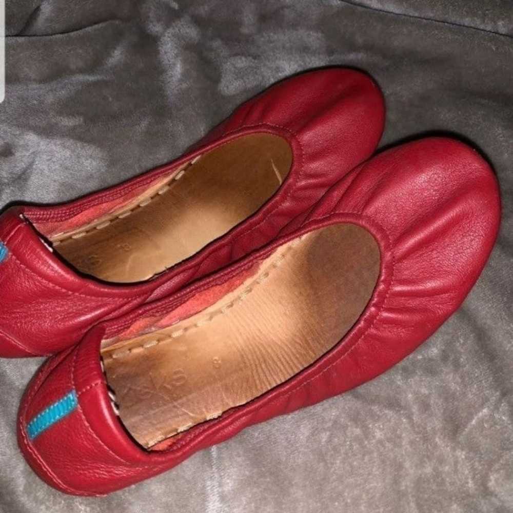 Tieks Cardinal Red Size 8 - image 1