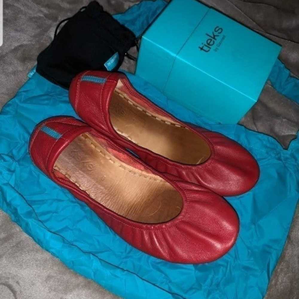 Tieks Cardinal Red Size 8 - image 5