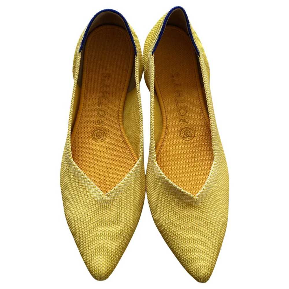 Retired Rothy's The Point in Sunshine Yellow Size… - image 2