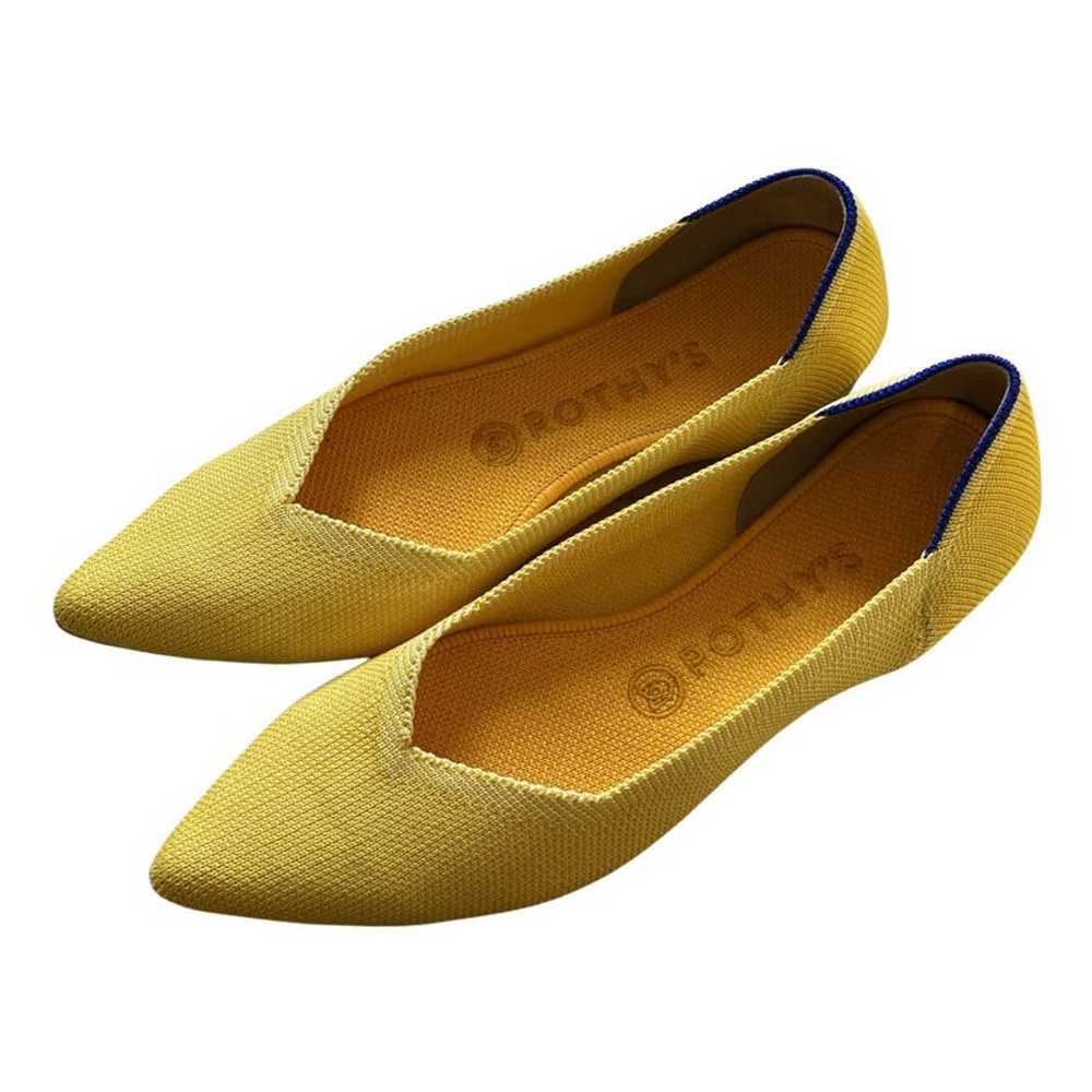 Retired Rothy's The Point in Sunshine Yellow Size… - image 3