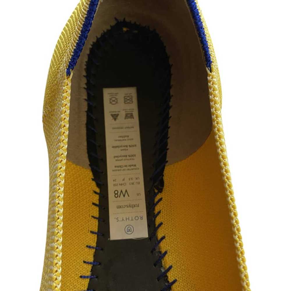 Retired Rothy's The Point in Sunshine Yellow Size… - image 7