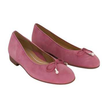 ara Fuchsia Scout Suede Flat Womens Shoes, FUCHSI… - image 1