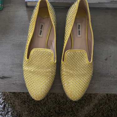 Miu Miu studded Flats 39 - image 1