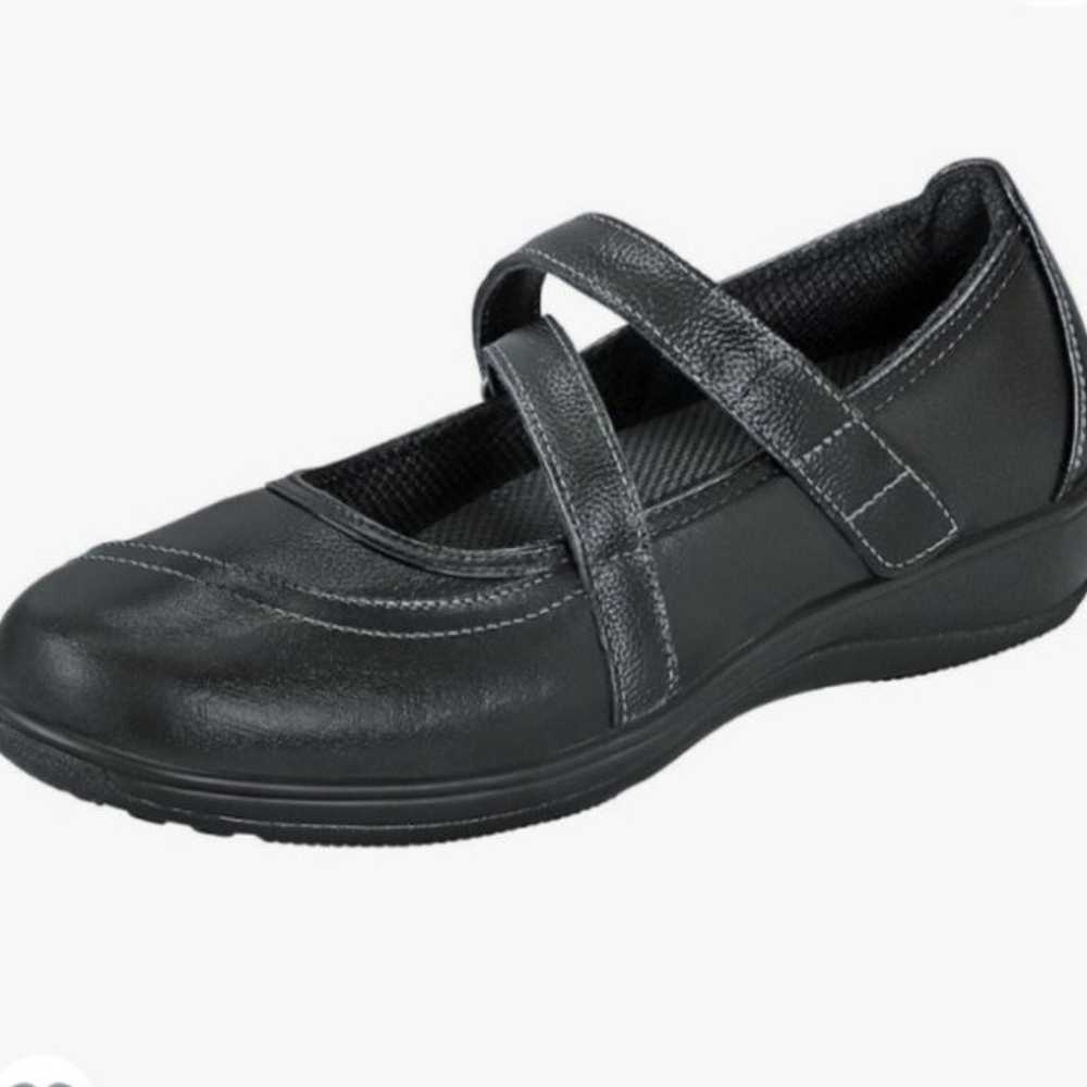 Orthofeet Celina Mary Jane Black Comfort Shoes Wo… - image 1