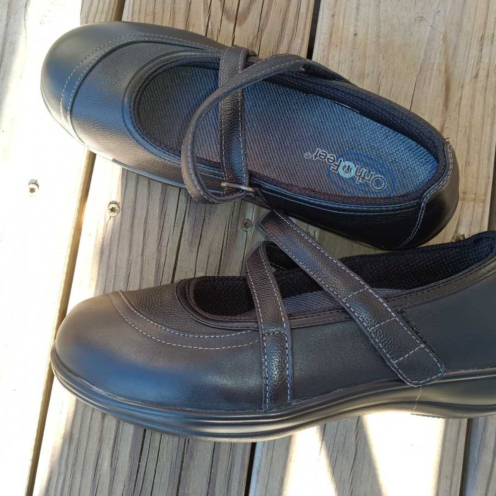 Orthofeet Celina Mary Jane Black Comfort Shoes Wo… - image 8