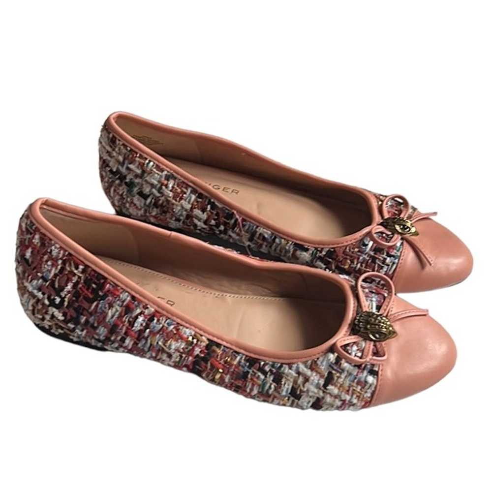 Kurt Geiger London Esme Embellished Tweed Flat Sh… - image 1