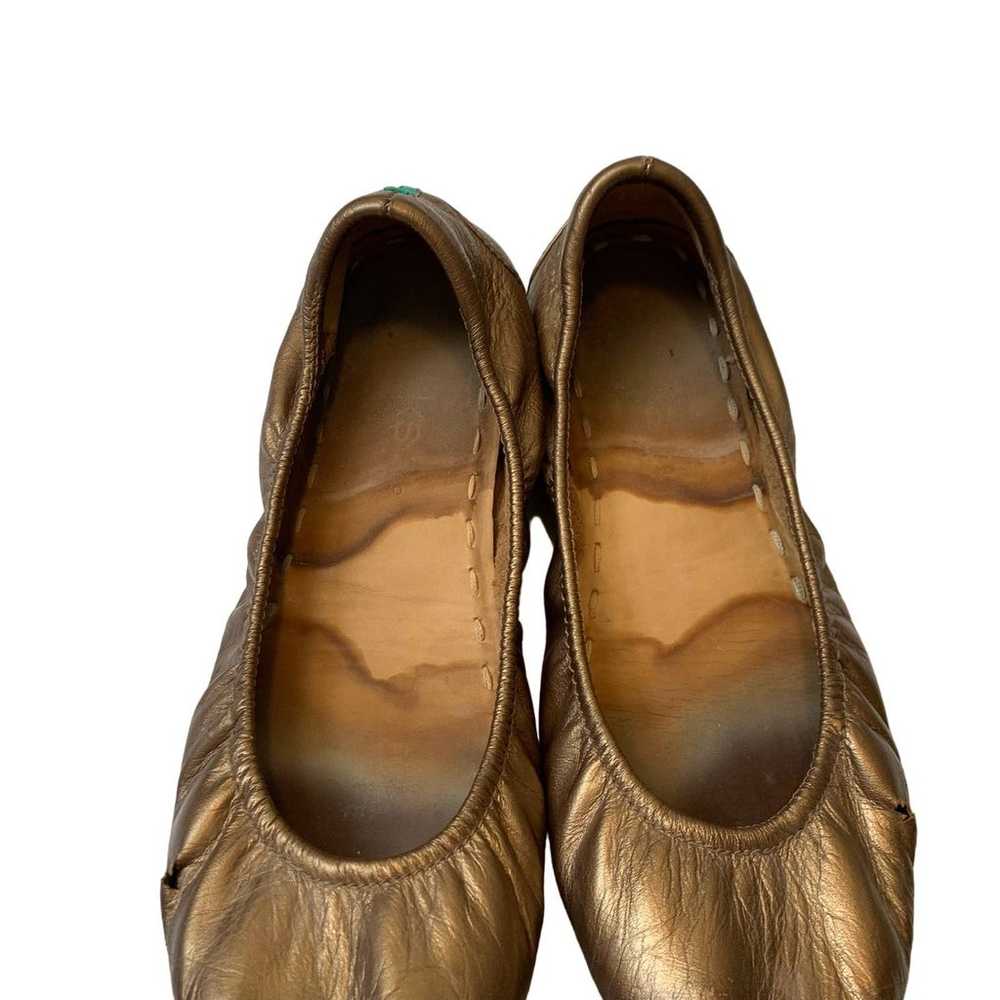 Tieks Womens Flats Metallic Bronze Ballet Flats S… - image 2