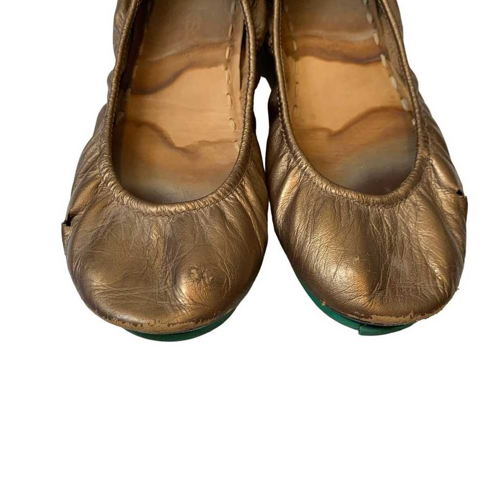 Tieks Womens Flats Metallic Bronze Ballet Flats S… - image 3